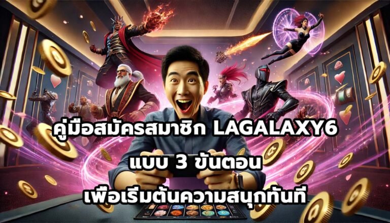 คู่มือสมัครสมาชิก LAGALAXY6 แบบ 3 ขั้นตอน เพื่อเริ่มต้นความสนุกทันที-5