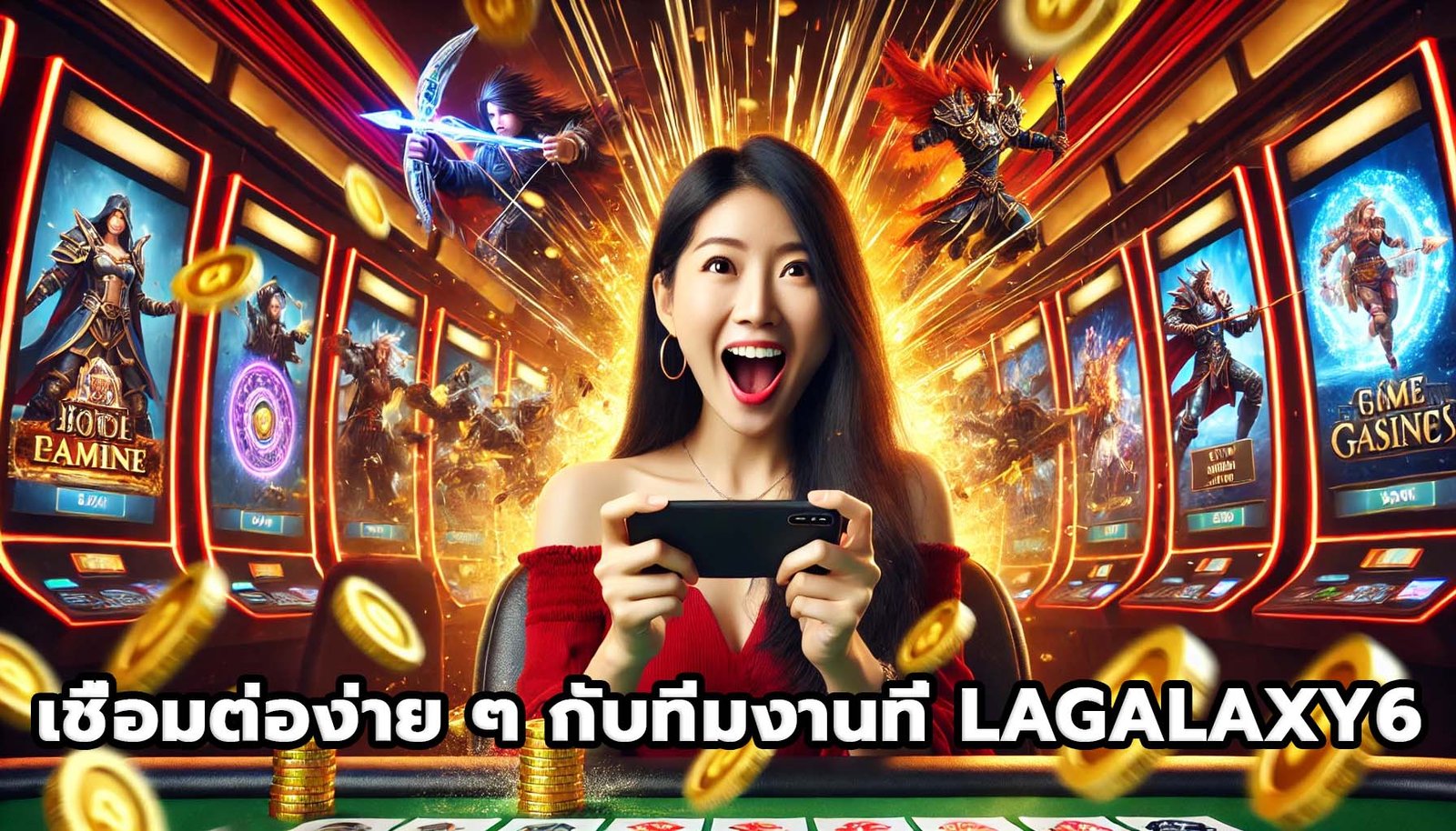 เชื่อมต่อง่าย ๆ กับทีมงานที่ LAGALAXY6-8